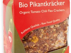 Crackers cu chilli si rosii raw bio 90g